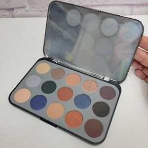 NEW No Box BH Cosmetics Glam Reflection Smoke 15 Color Eyeshadow‎ Palette